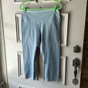 Lululemon light blue leggings size 12